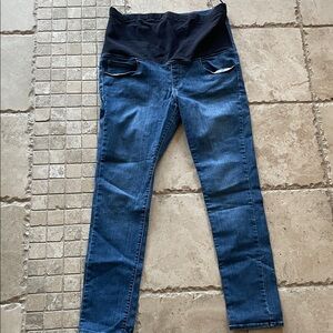 Uniqlo Blue Maternity Jeggings